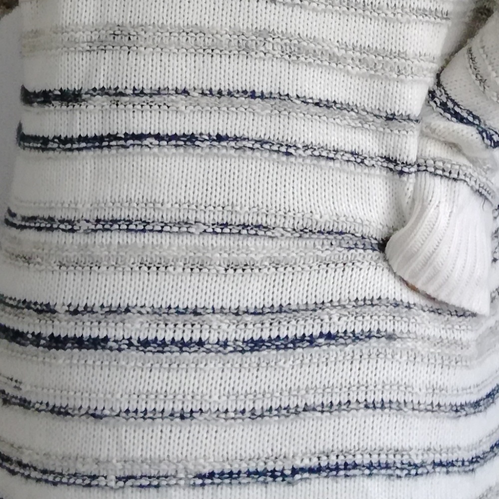 πβοΈCalvin Klein White Marled Sweater - Picture 7 of 7